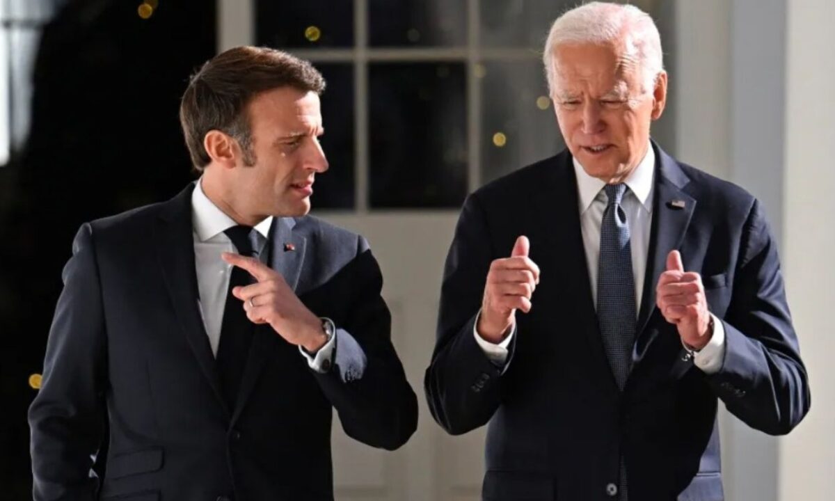 Biden Macron