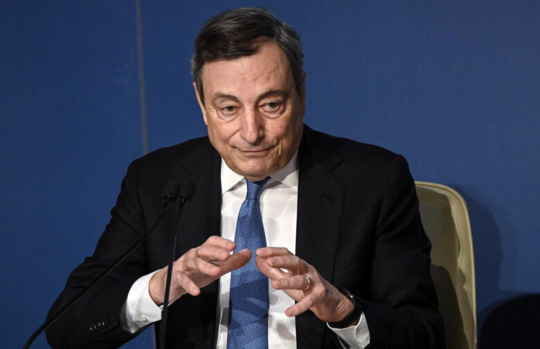 Italian Prime Minister Draghi attends Year-end conference in Rome