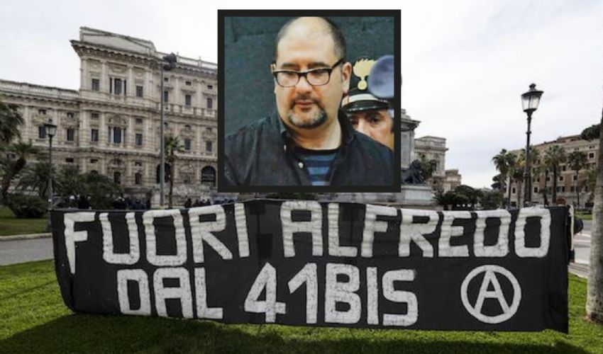 caso-alfredo-cospito-41-bis-anarchici-attacchi