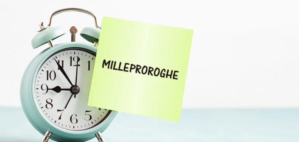 Milleproroghe: addio al Superbonus? Le novità