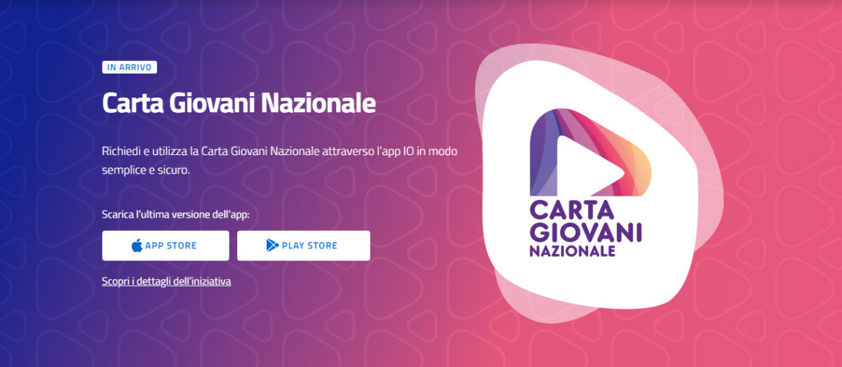 Carta Giovani Nazionale: come accedere agli sconti