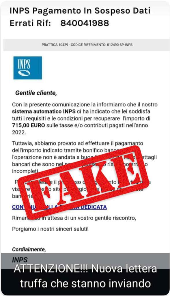 inps fake